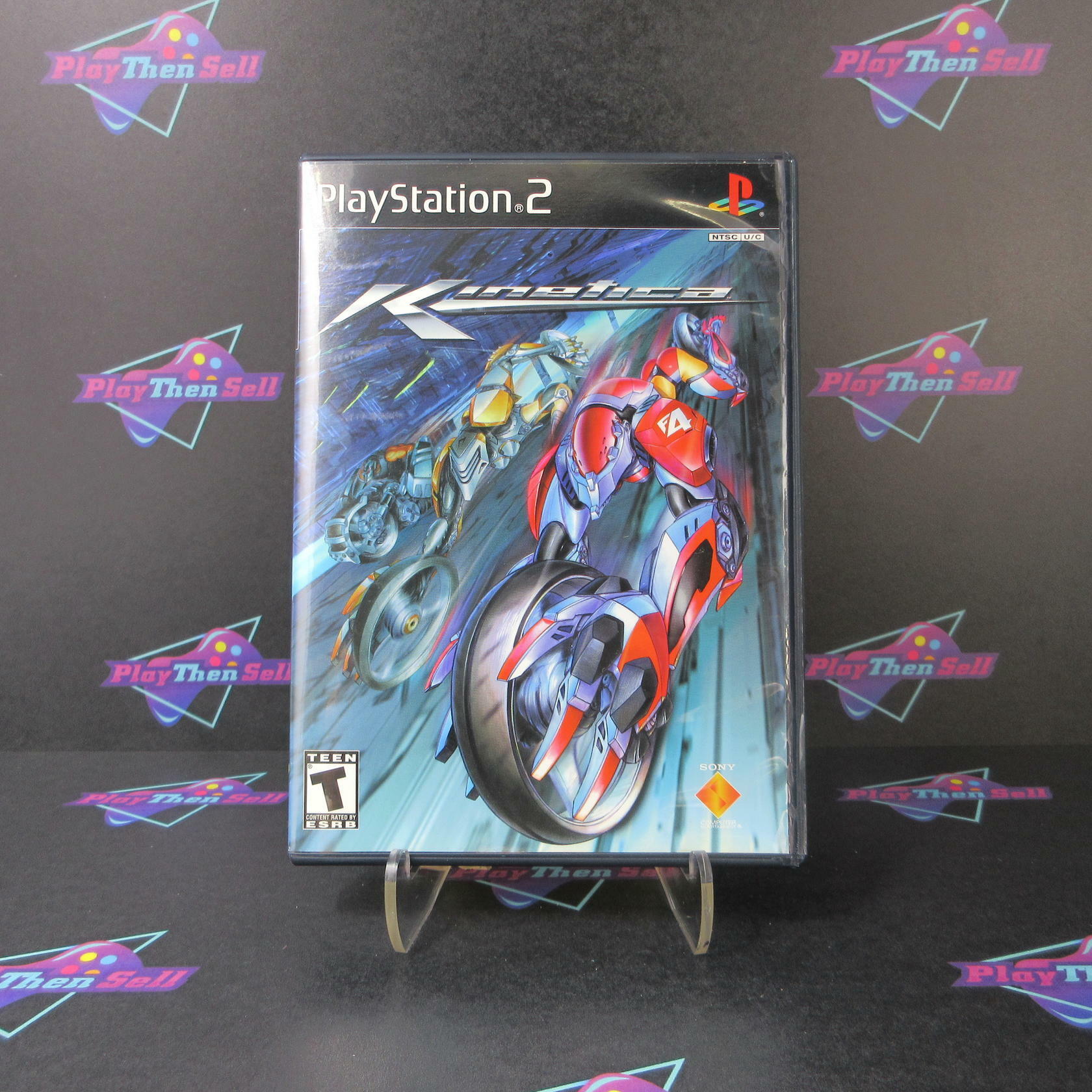 Kinetica PS2 PlayStation 2 + Reg Card/Art Book Complete - Excellent