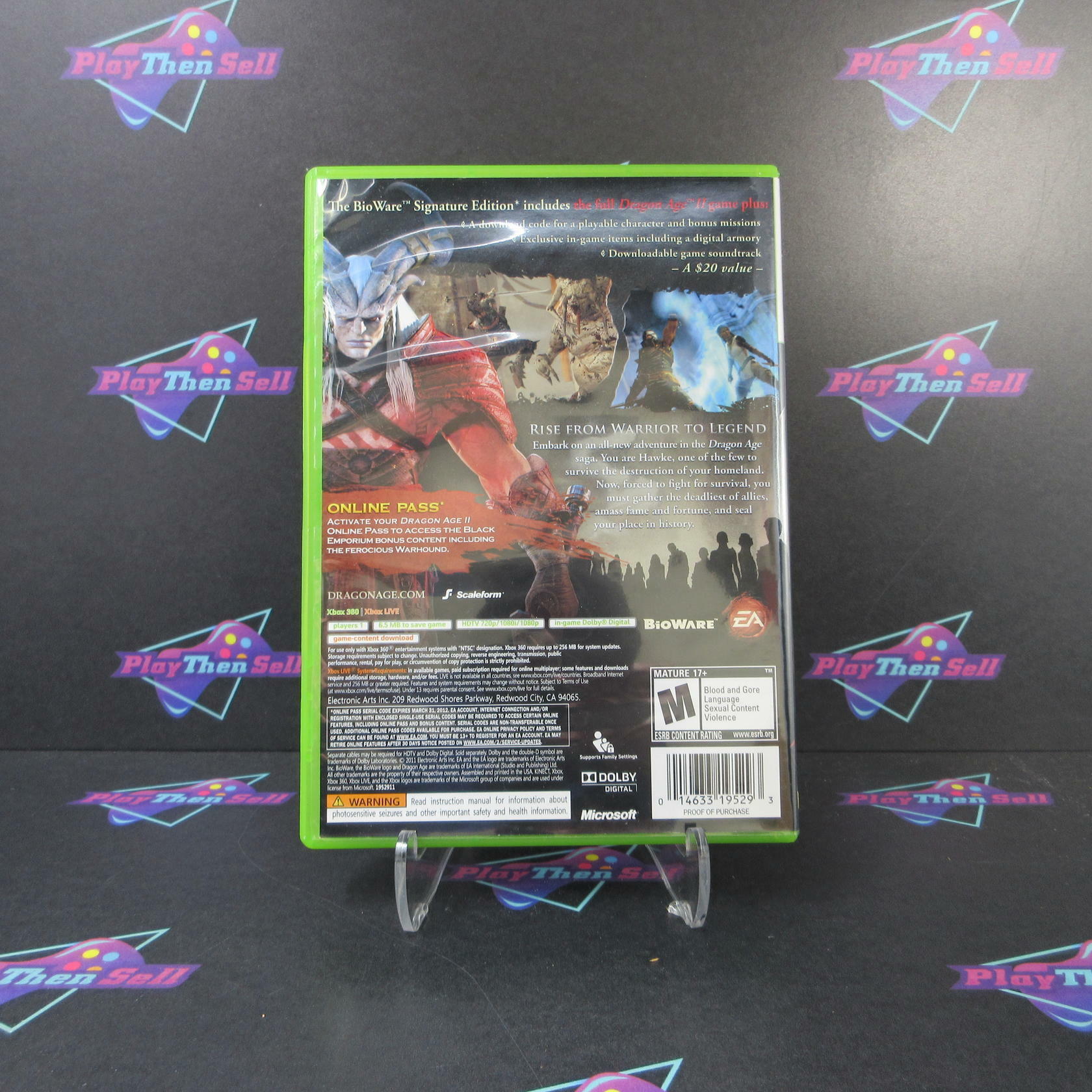 Dragon Age 2 Bioware Signature Edition Xbox 360 Complete - Excellent