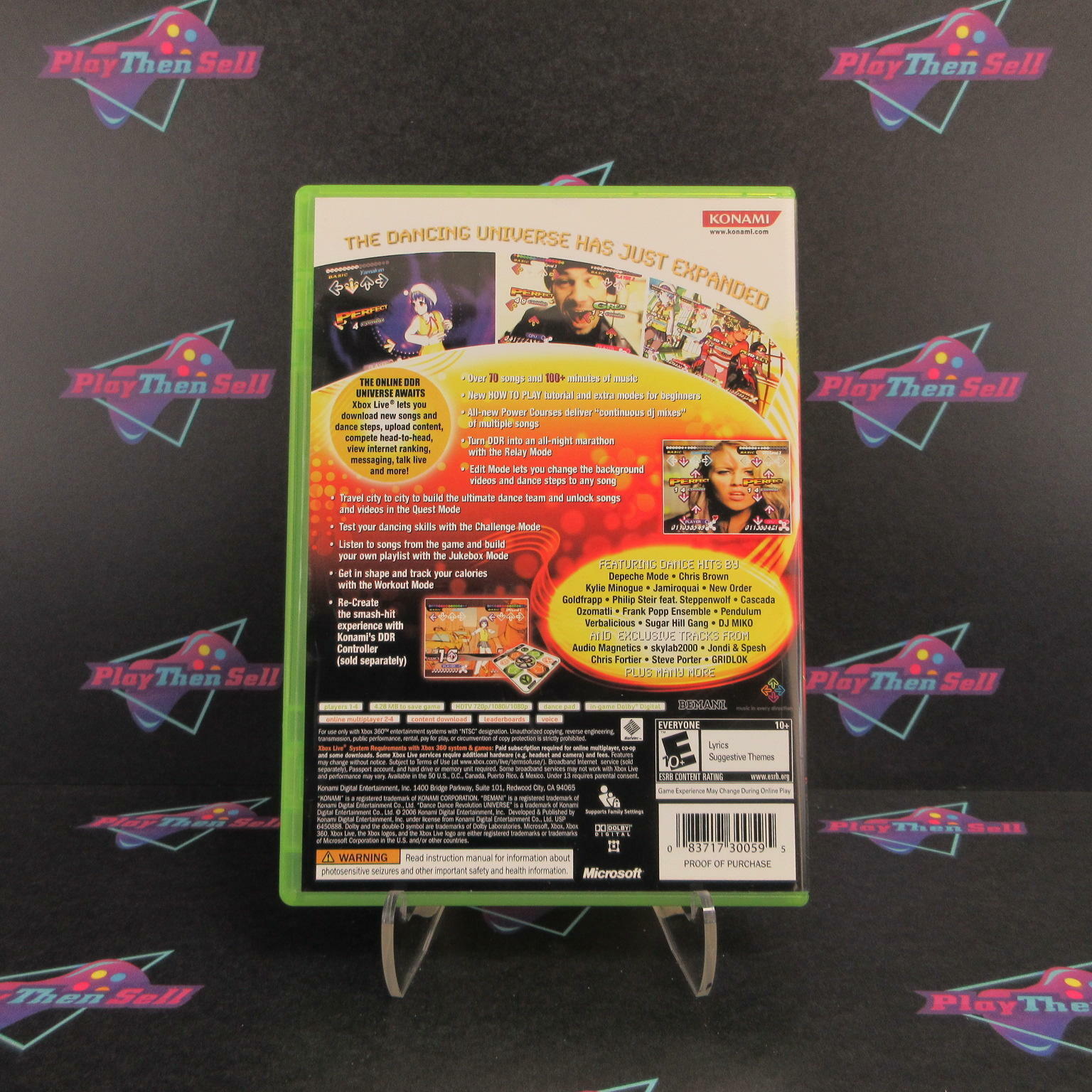 Dance Dance Revolution Universe Xbox 360 Complete - Excellent