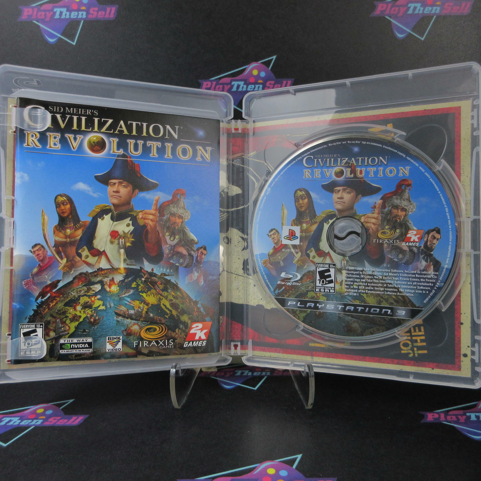 Sid Meier's Civilization Revolution PS3 PlayStation 3 Complete - Excellent