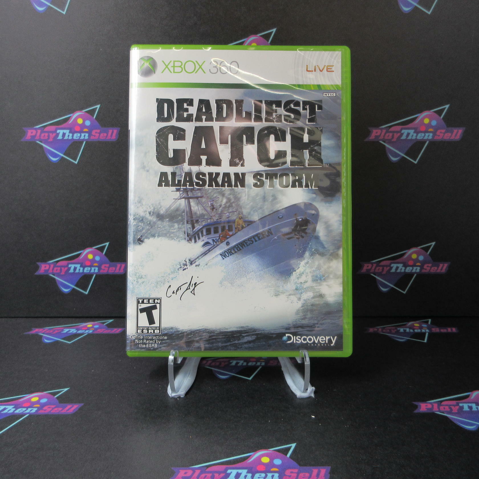 Deadliest Catch Alaskan Storm Xbox 360 Complete - Excellent