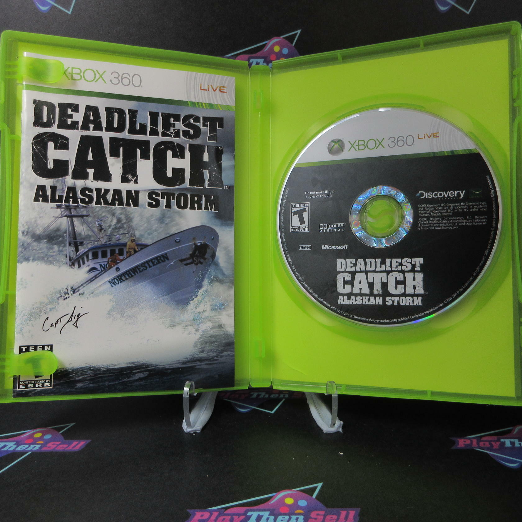 Deadliest Catch Alaskan Storm Xbox 360 Complete - Excellent