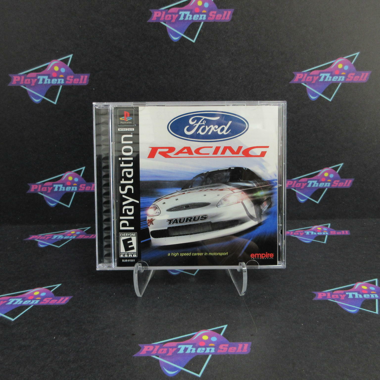 Ford Racing PS1 PlayStation 1 + Reg Card Complete - Excellent
