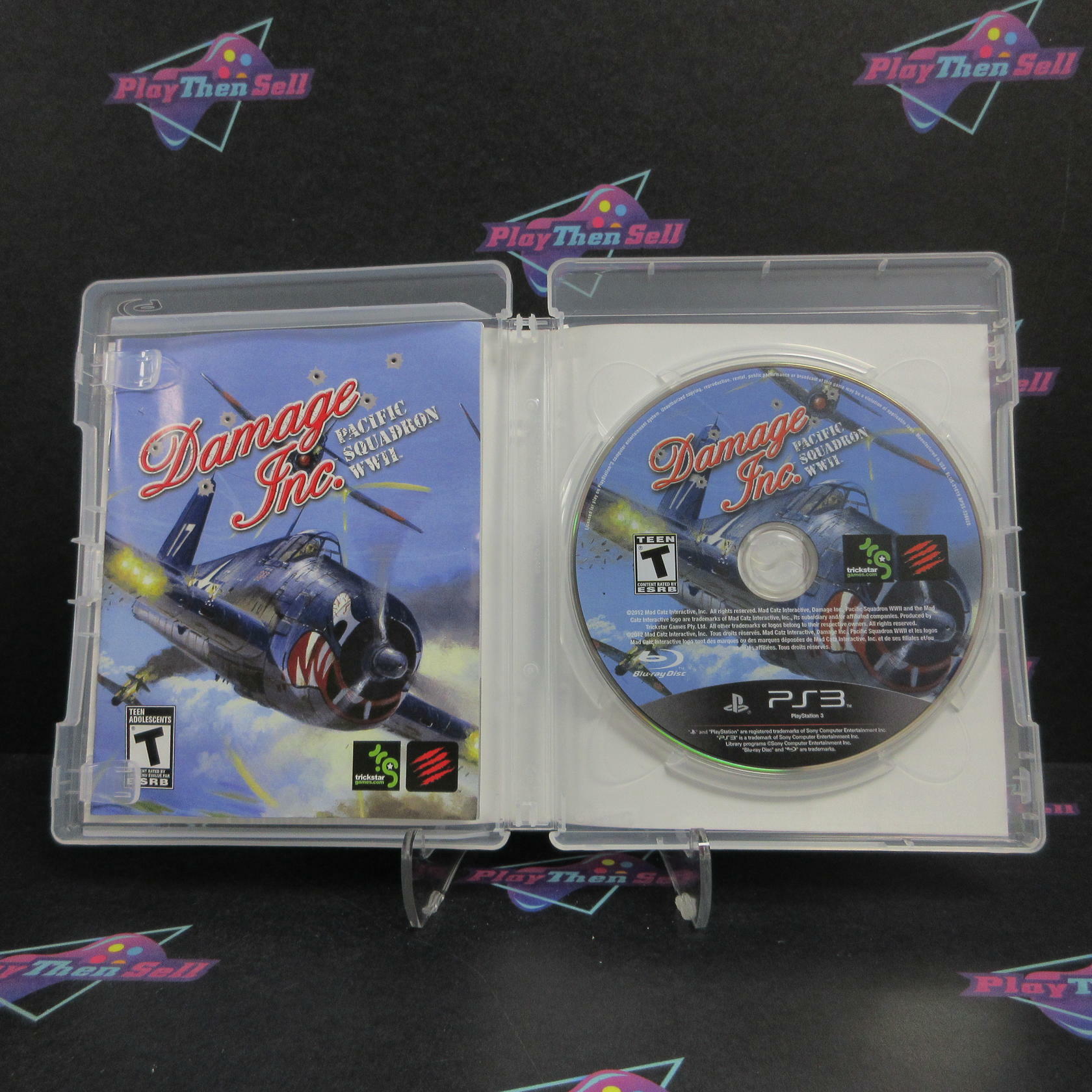 Damage Inc. Pacific Squadron WWII PS3 PlayStation 3 Complete - Excellent