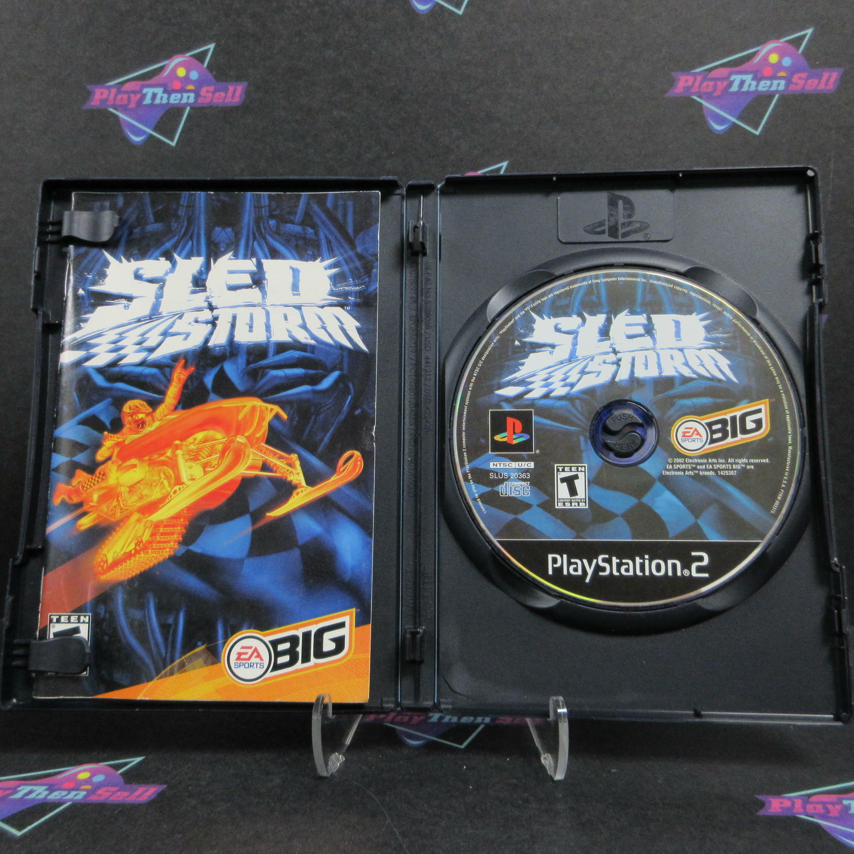 Sled Storm PS2 PlayStation 2 + Reg Card Complete - Excellent