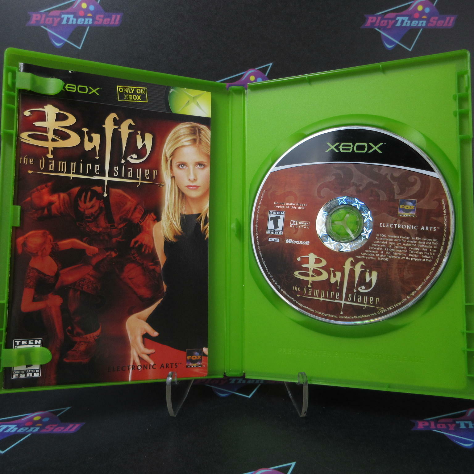 Buffy the Vampire Slayer Xbox + Reg Card Complete - Excellent