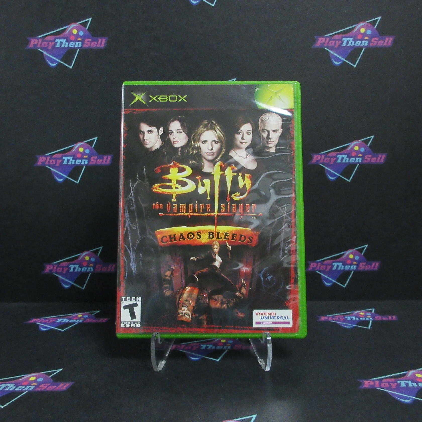 Buffy the Vampire Slayer Chaos Bleeds Xbox + Reg Card Complete - Refurbished