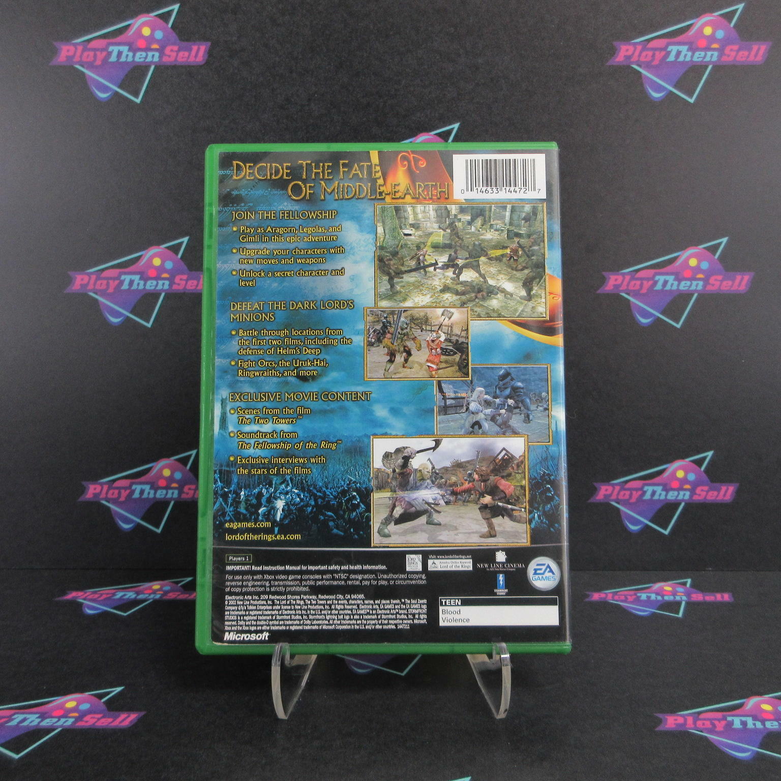 The Lord of the Rings The Two Towers Xbox Complete - Refurbished