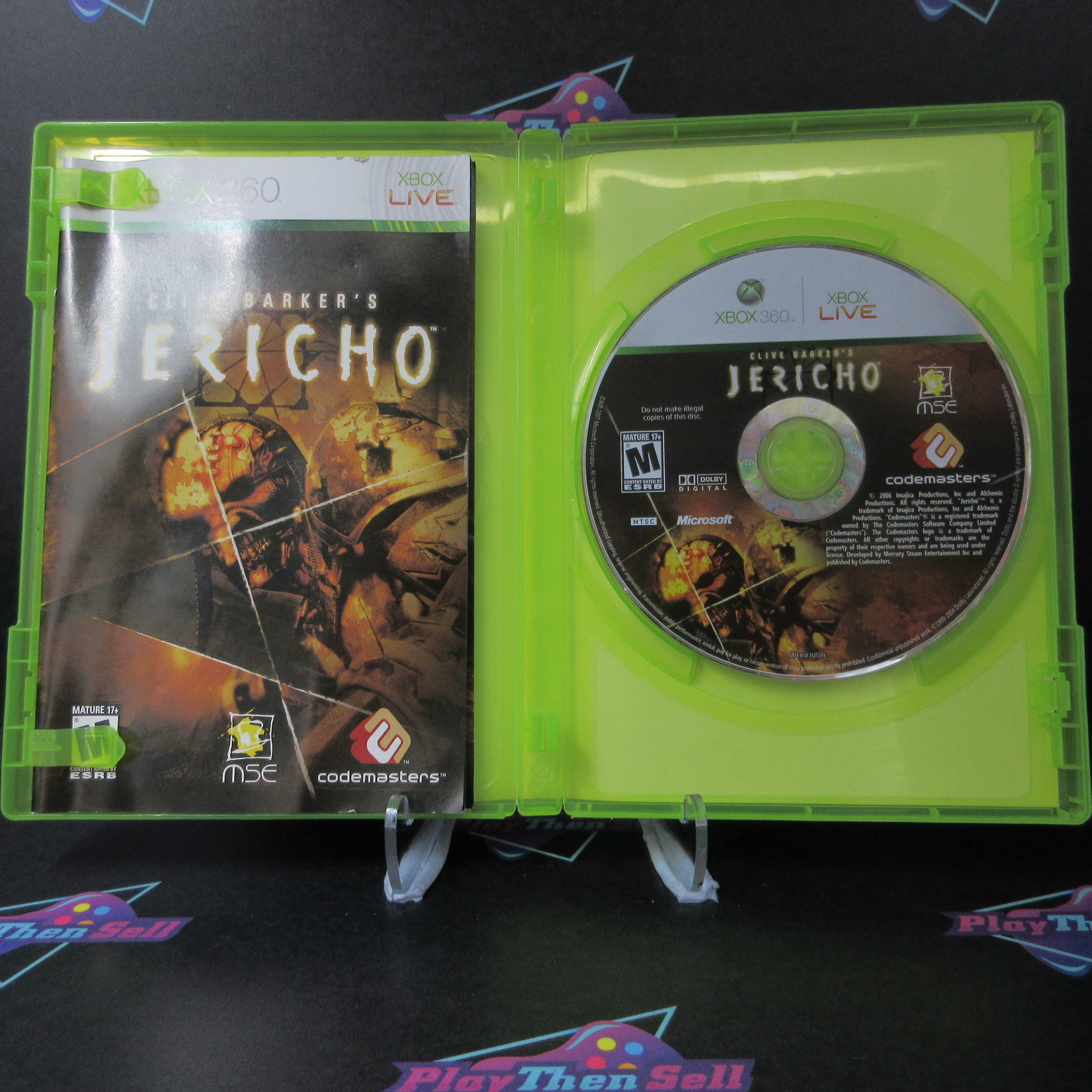 Clive Barker's Jericho - Xbox 360 AD Complete CIB - Very Good