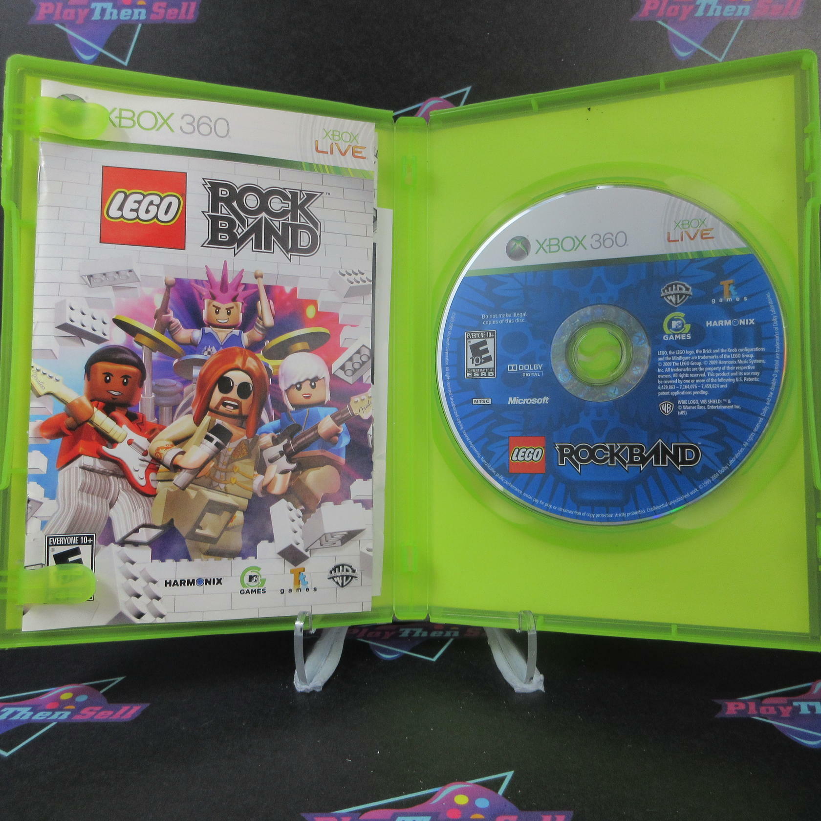 Lego Rock Band Xbox 360 Complete - Excellent