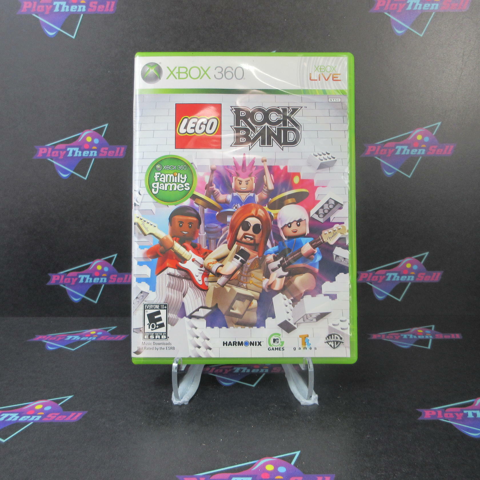 Lego Rock Band Xbox 360 Complete - Excellent