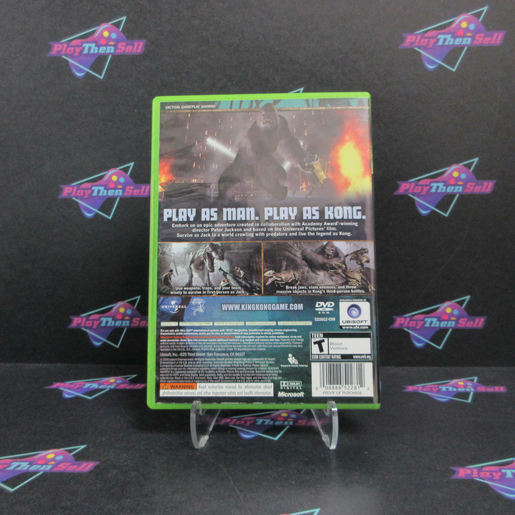 Peter Jackson's King Kong Xbox 360 Complete - Excellent