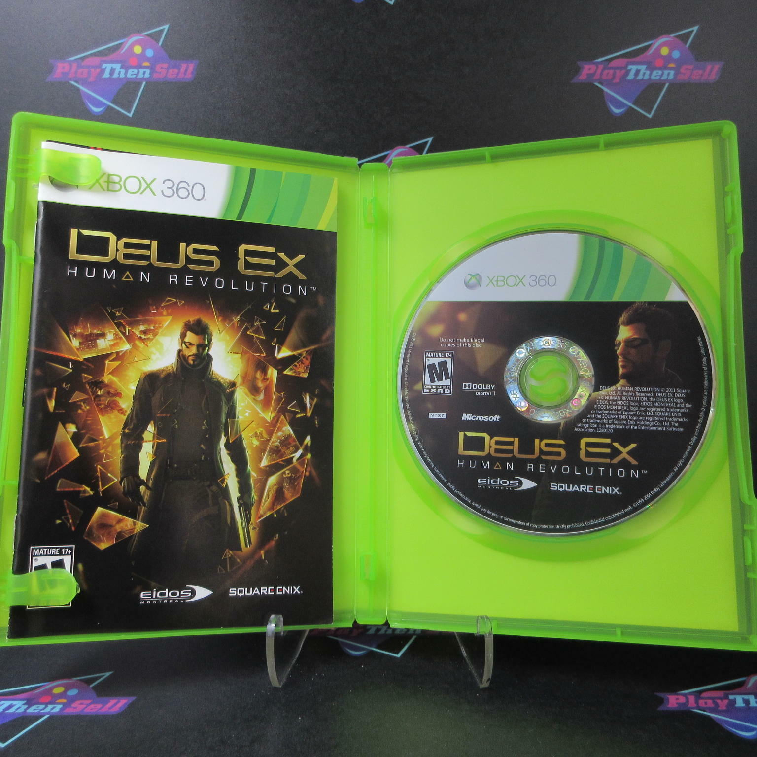 Deus Ex Human Revolution Xbox 360 Complete - Excellent