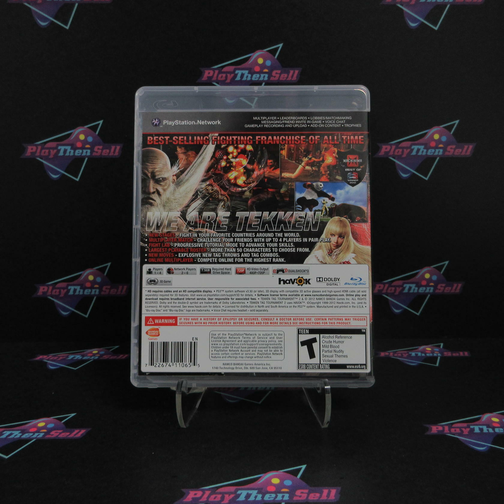 Tekken Tag Tournament 2 PS3 PlayStation 3 Complete - Excellent