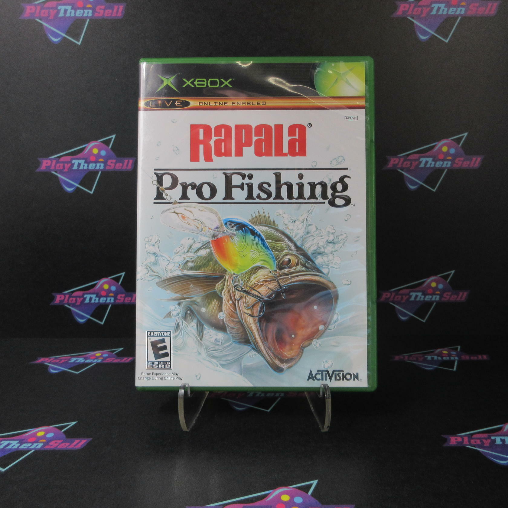 Rapalas Pro Fishing Xbox + Reg Card Complete - Refurbished