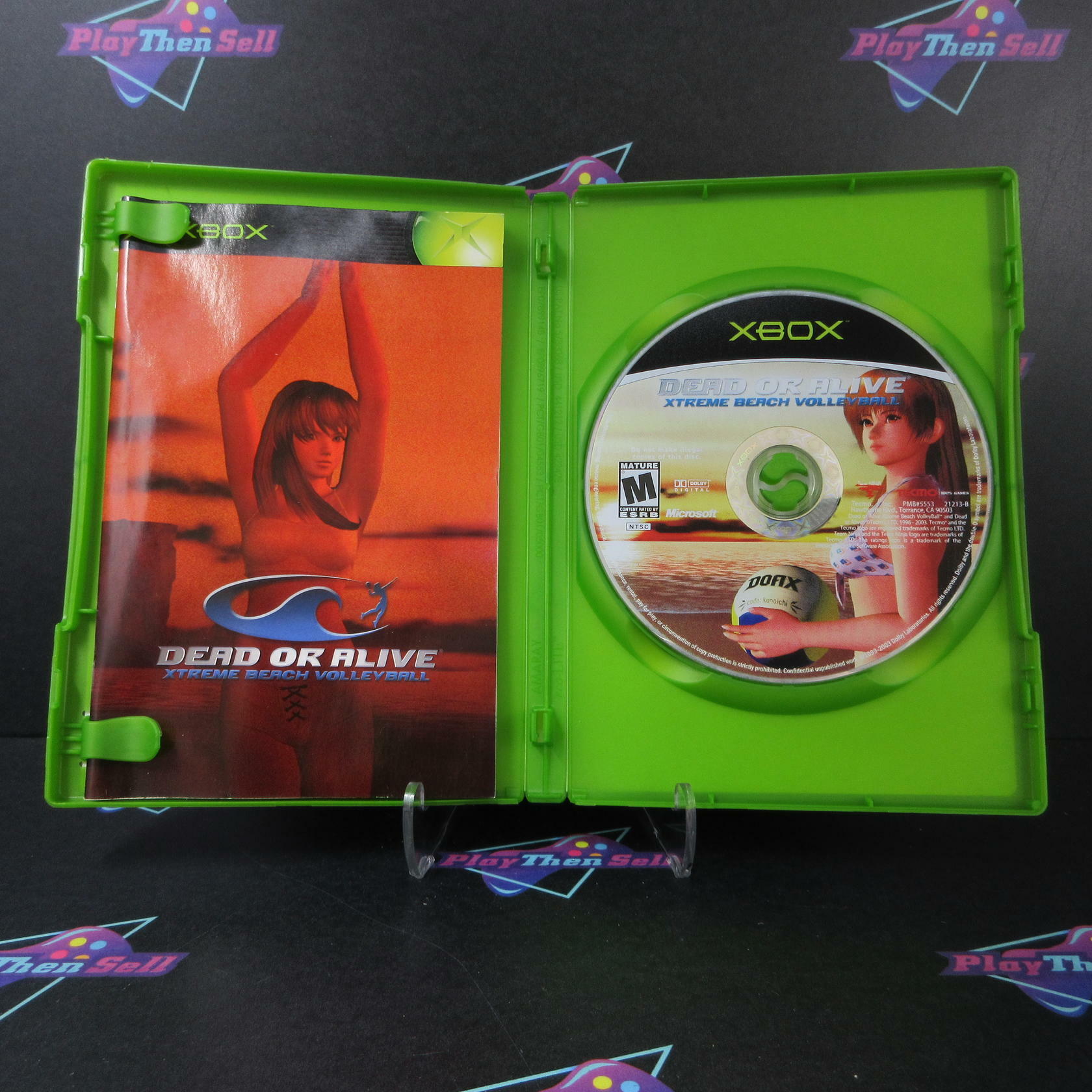 Dead or Alive Xtreme Beach Volleyball Xbox + Reg Card Complete - Excellent