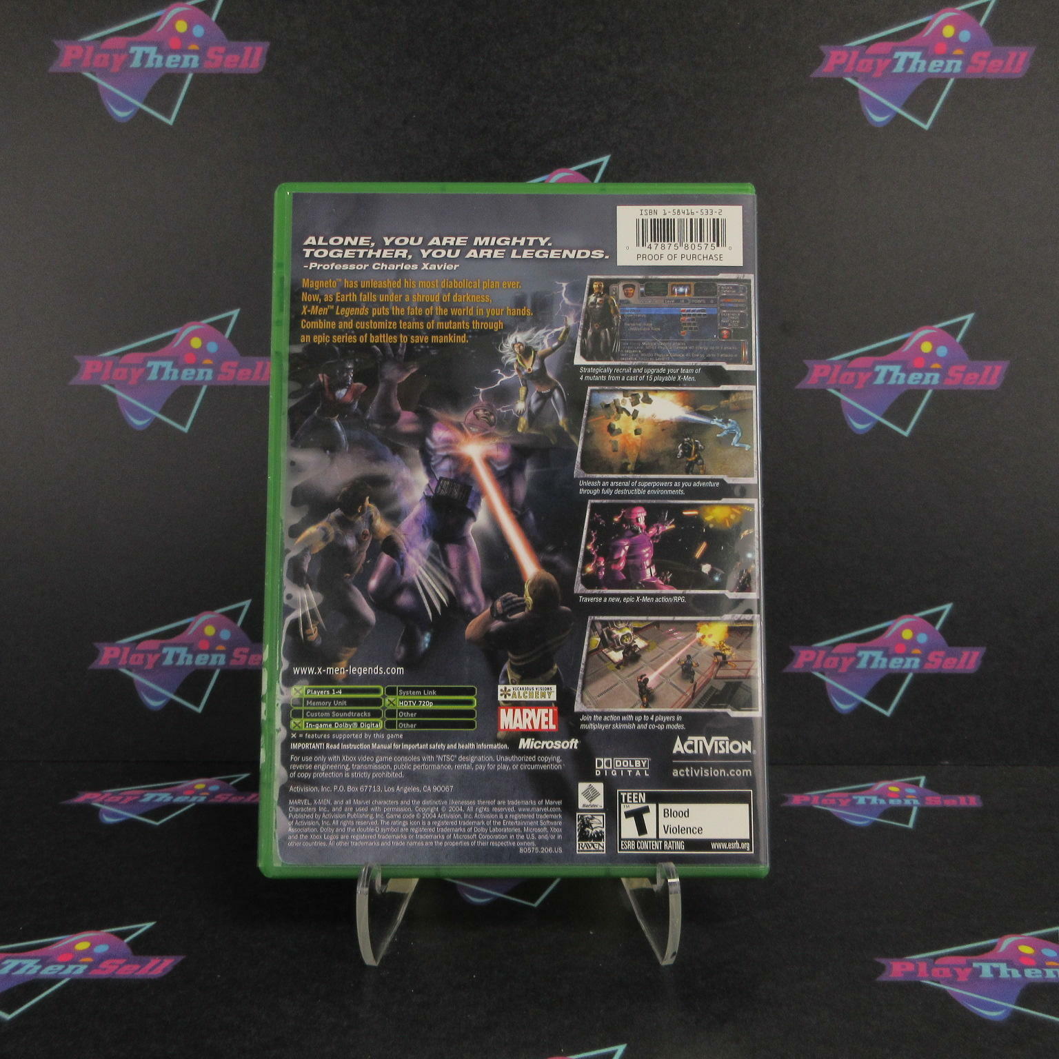 X-Men Legends Xbox Complete - Excellent