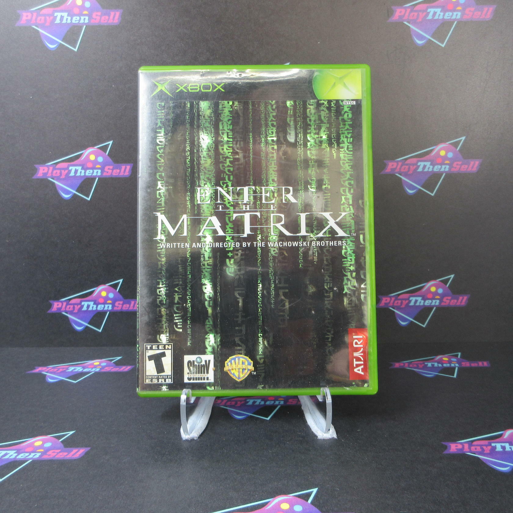 Enter the Matrix Xbox AD/MD Complete CIB - Very Good