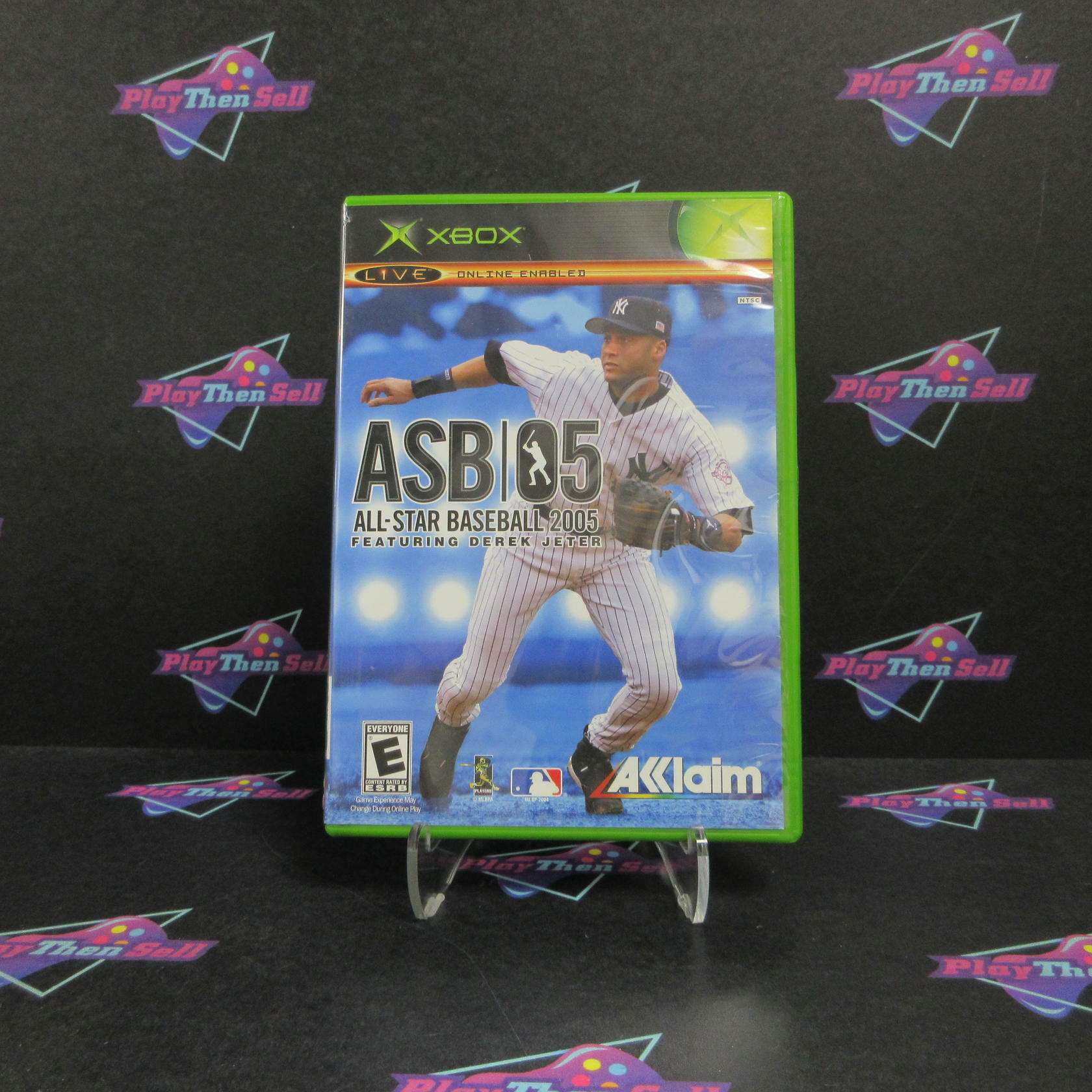 All-Star Baseball 2005 Xbox MD + Reg Card  Complete CIB - Very Good