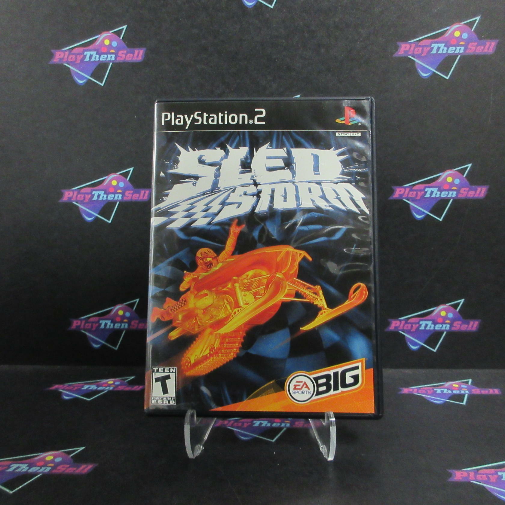 Sled Storm PS2 PlayStation 2 + Reg Card Complete - Excellent