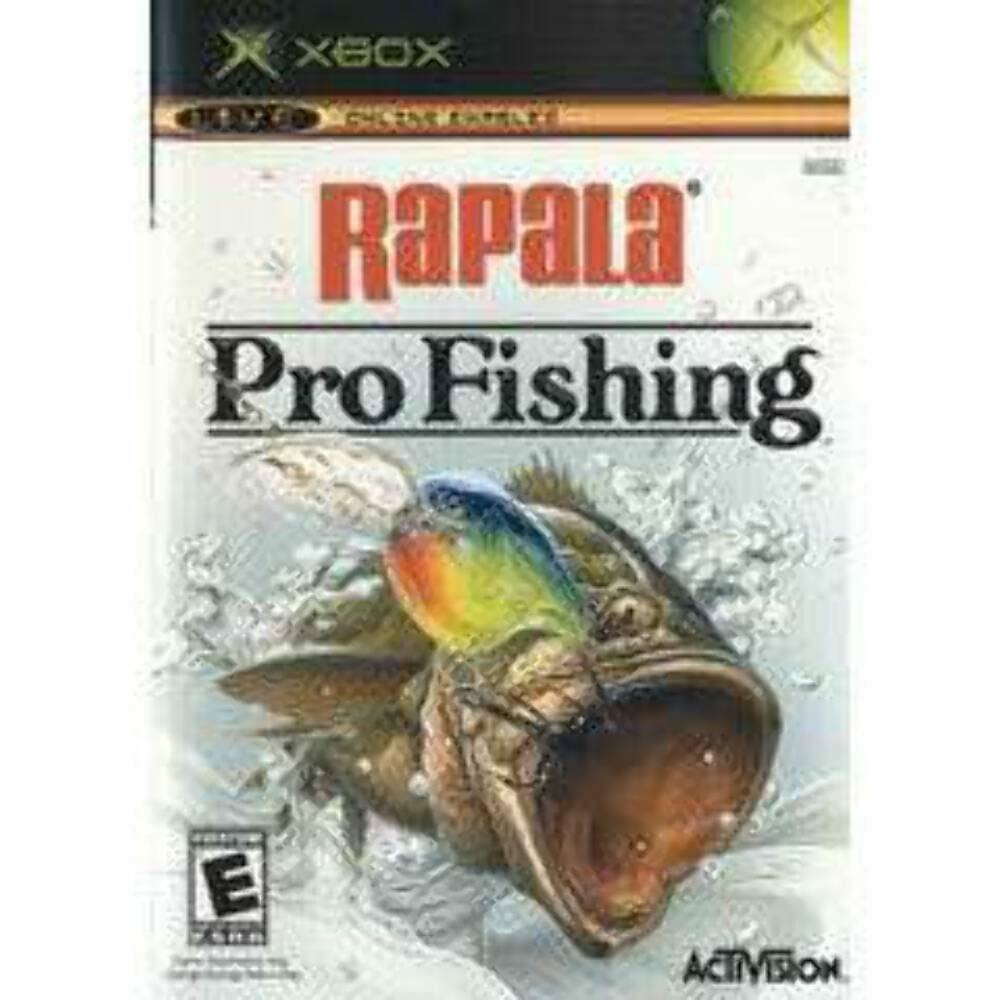 Rapalas Pro Fishing Xbox + Reg Card Complete - Excellent