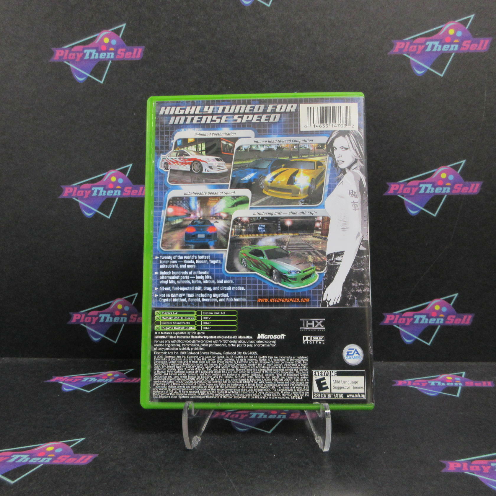 Need For Speed Underground Xbox Complete - Excellent