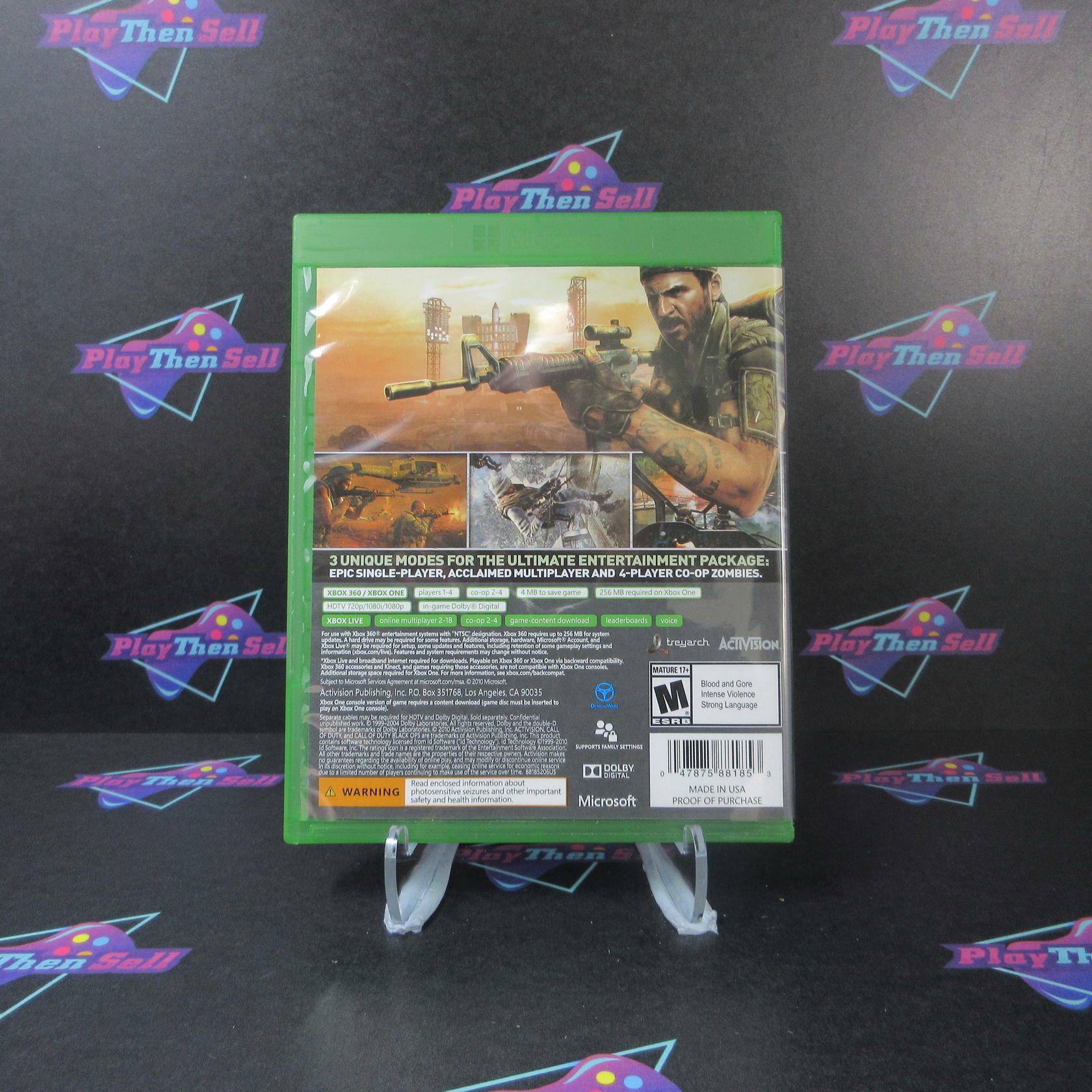 Call of Duty Black Ops Xbox One + Xbox 360 Complete - Refurbished