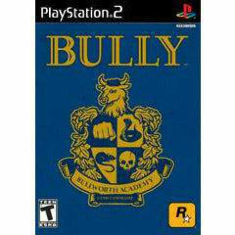 Bully PS2 PlayStation 2 + Poster Complete - Excellent