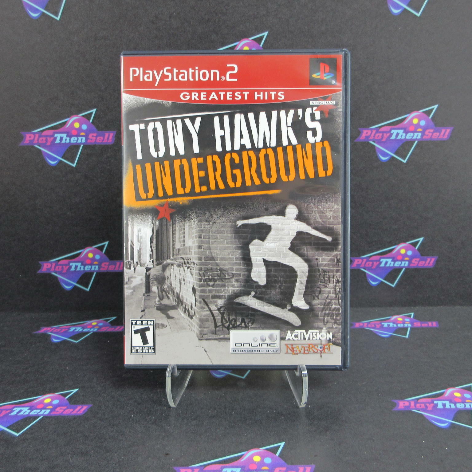 Tony Hawk's Underground PS2 PlayStation 2 Greatest Hits - Like New