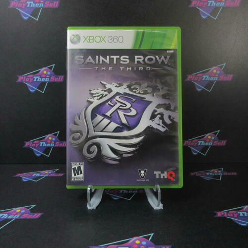 Saints Row The Third Xbox 360 DD Complete CIB - Very Good
