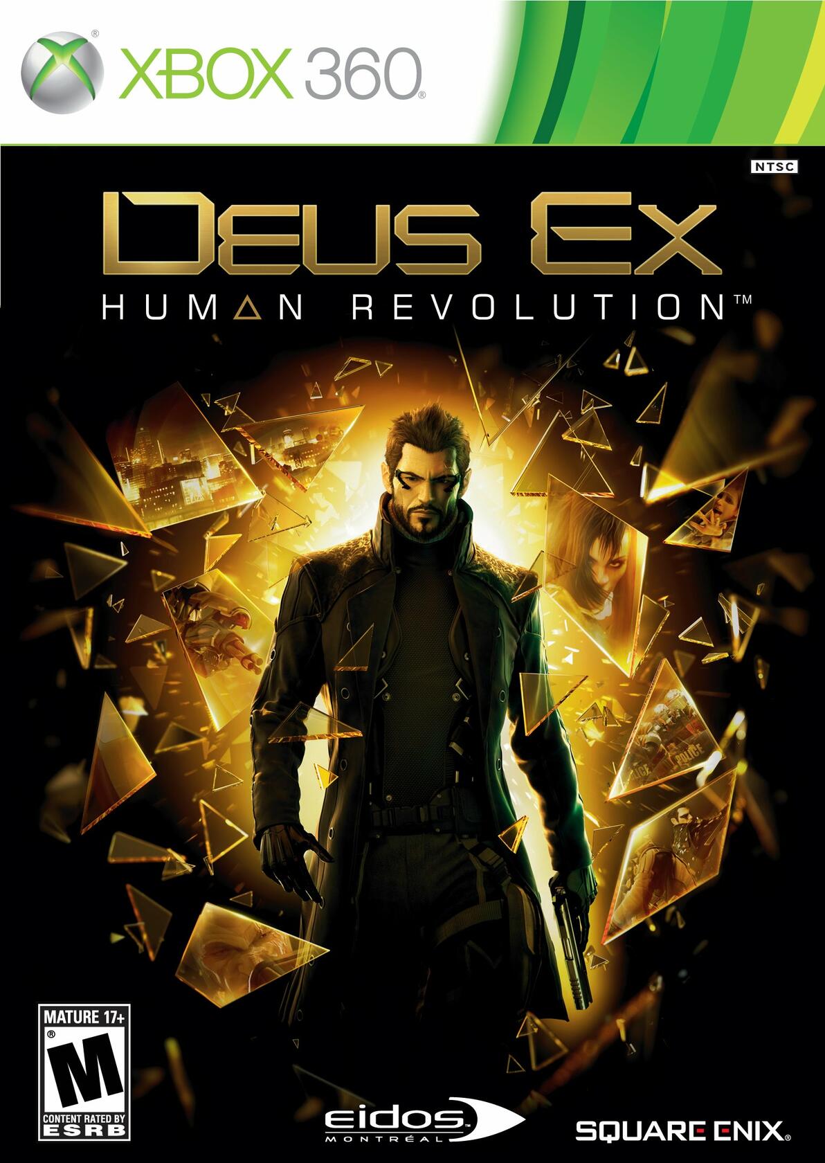 Deus Ex Human Revolution Xbox 360 Complete - Excellent