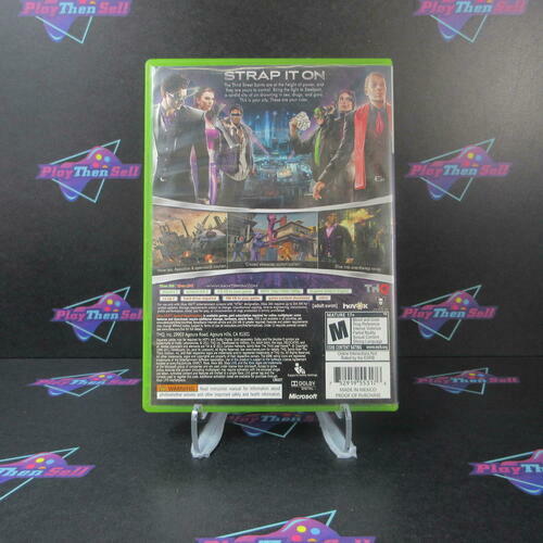 Saints Row The Third Xbox 360 DD Complete CIB - Very Good