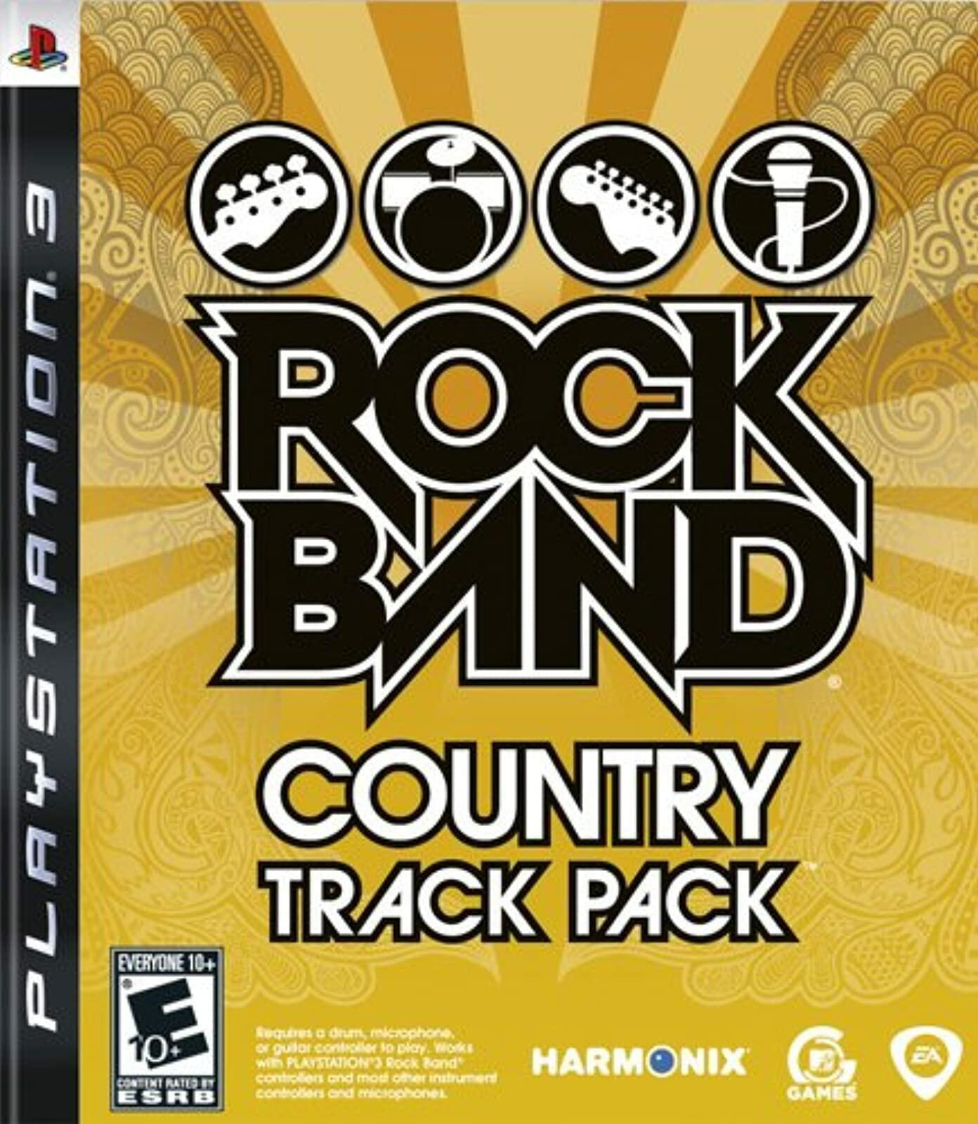 Rock Band Country Track Pack PS3 PlayStation 3 Complete - Excellent