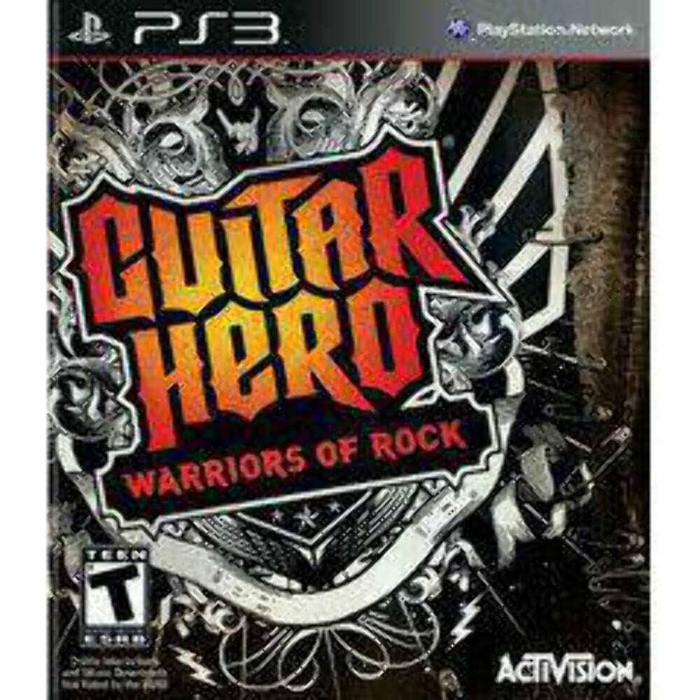 Guitar Hero Warriors of Rock PS3 PlayStation 3 Complete - Excellent