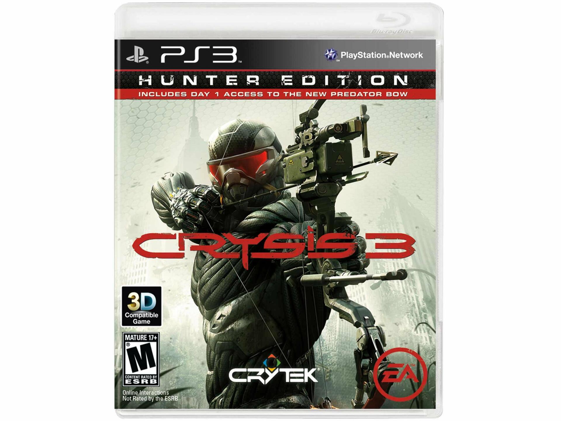 Crysis 3 Hunter Edition PS3 PlayStation 3 Complete - Excellent