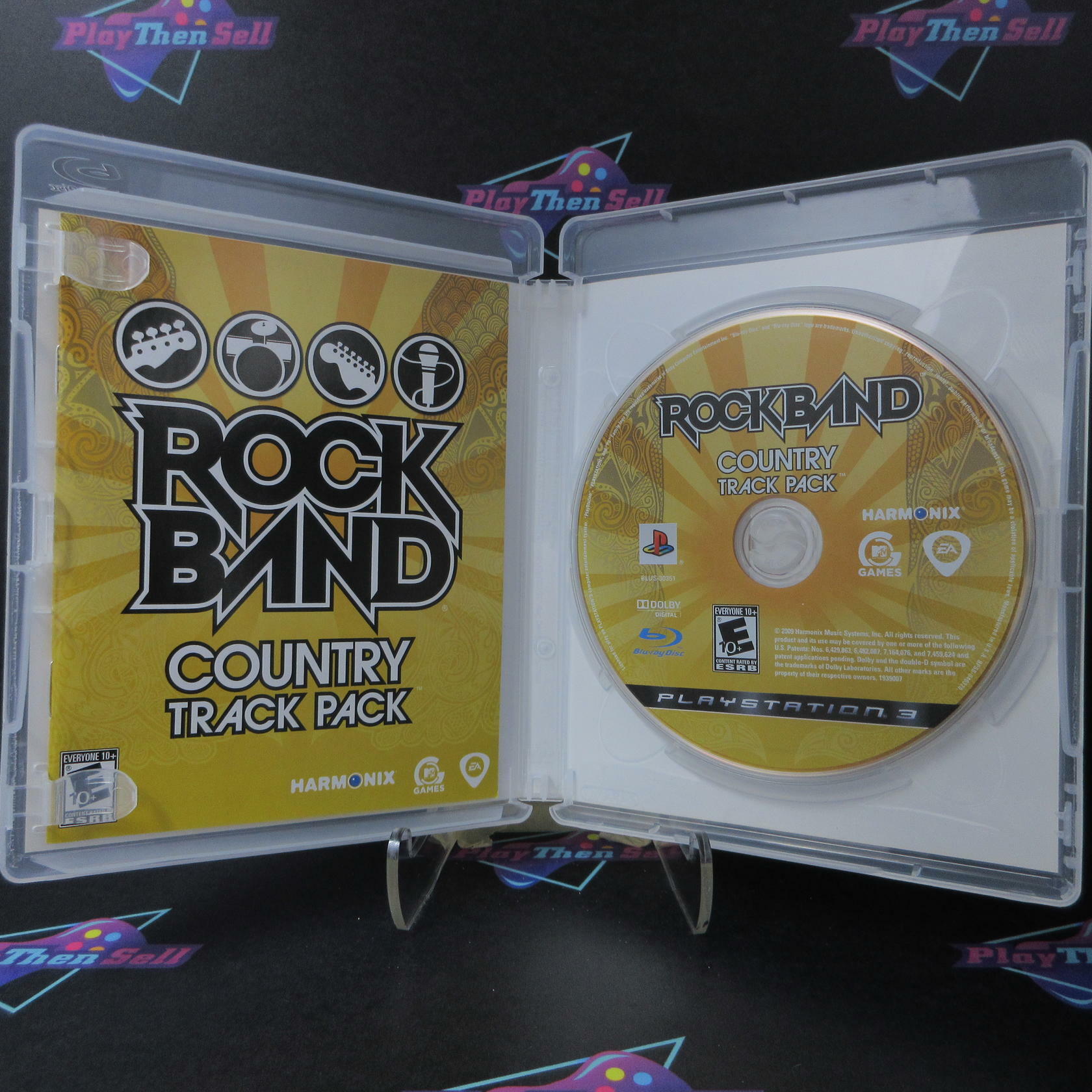 Rock Band Country Track Pack PS3 PlayStation 3 Complete - Excellent