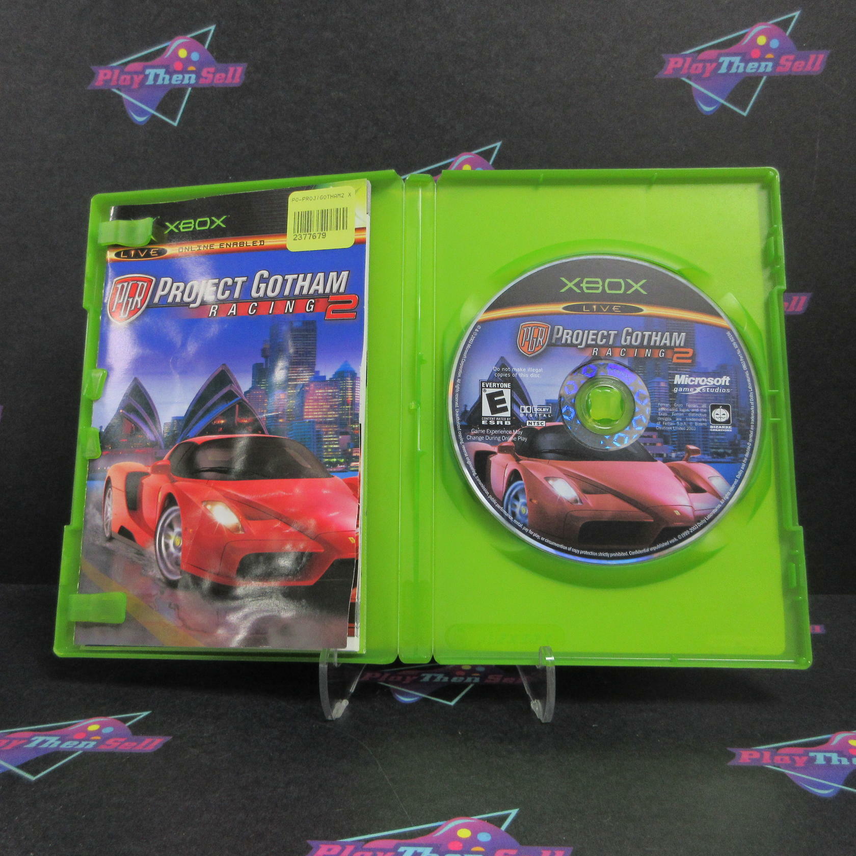 Project Gotham Racing 2 Xbox MD Complete CIB - Very Good