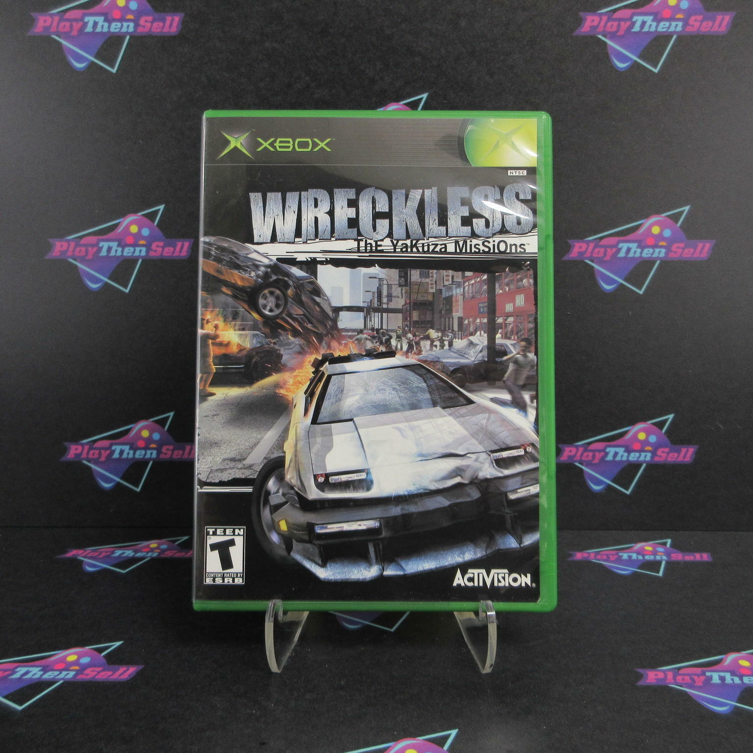 Wreckless The Yakuza Missions Xbox + Reg Card Complete - Refurbished