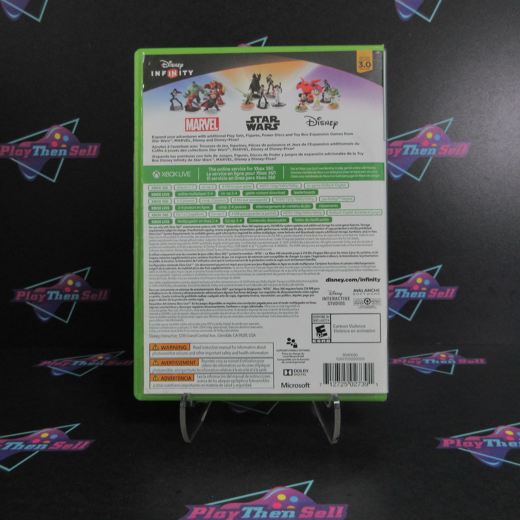 Disney Infinity 3.0 Xbox 360 Complete - Excellent