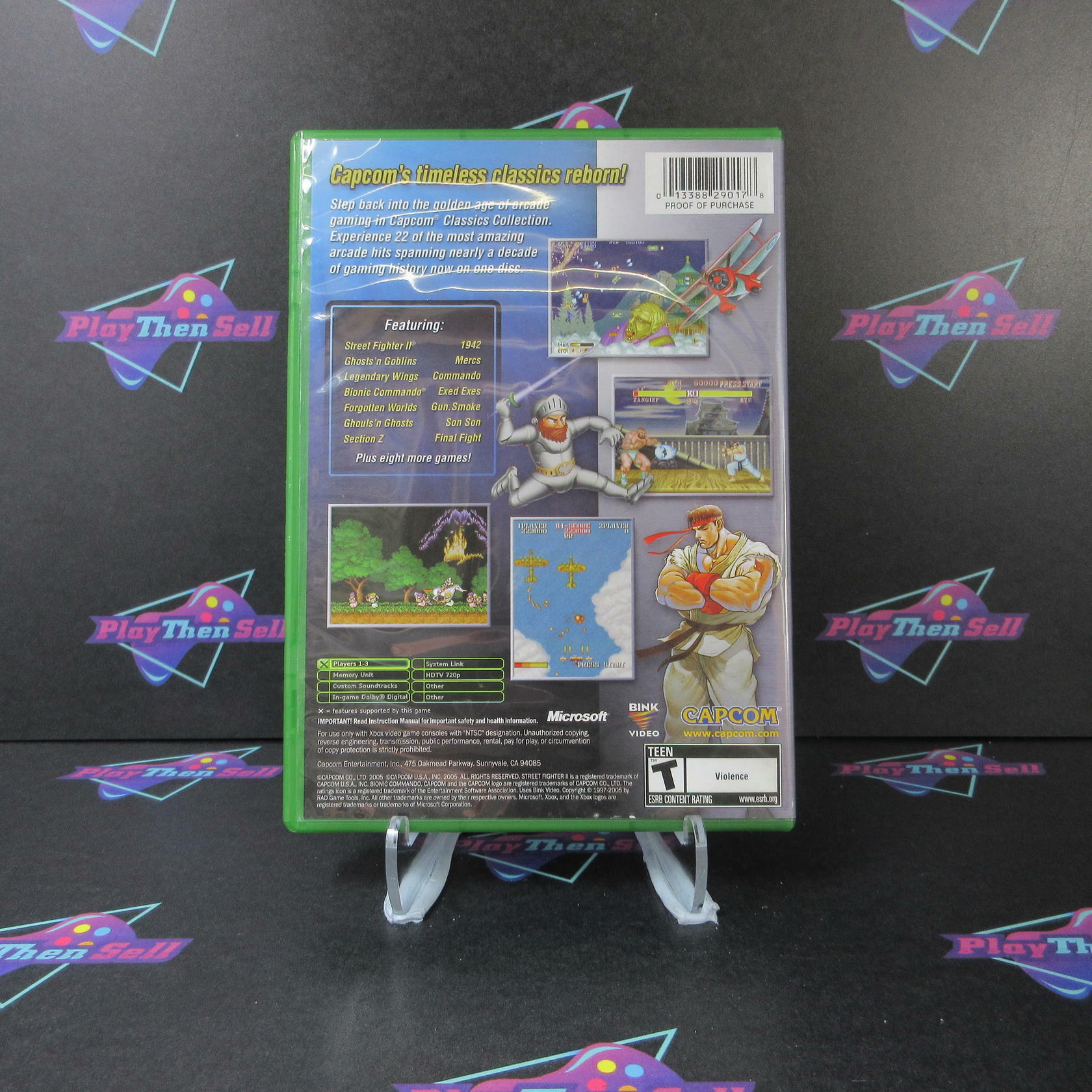 Capcom Classics Collection Vol. 1 Xbox Complete - Excellent