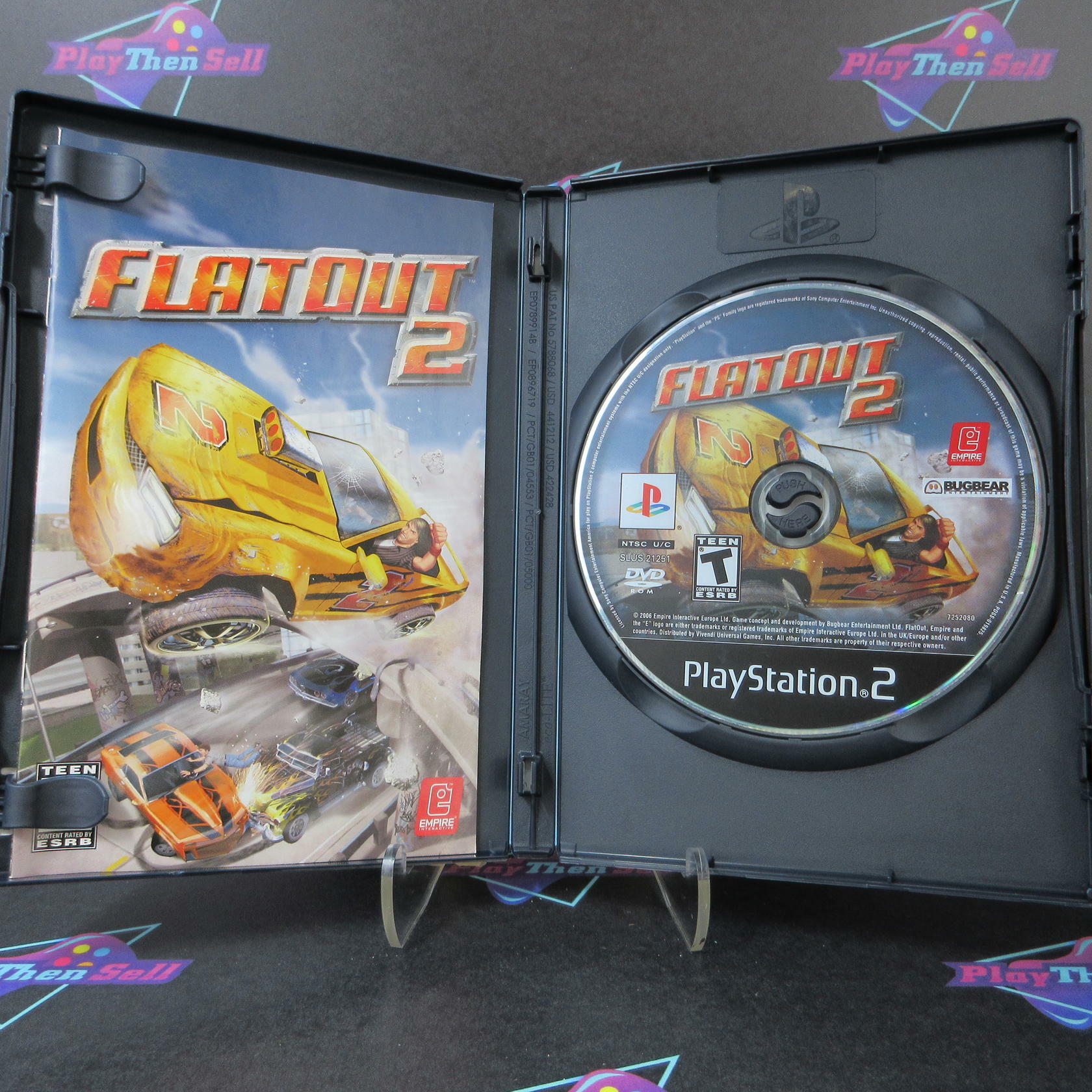 Flatout 2 PS2 PlayStation 2 - Like New