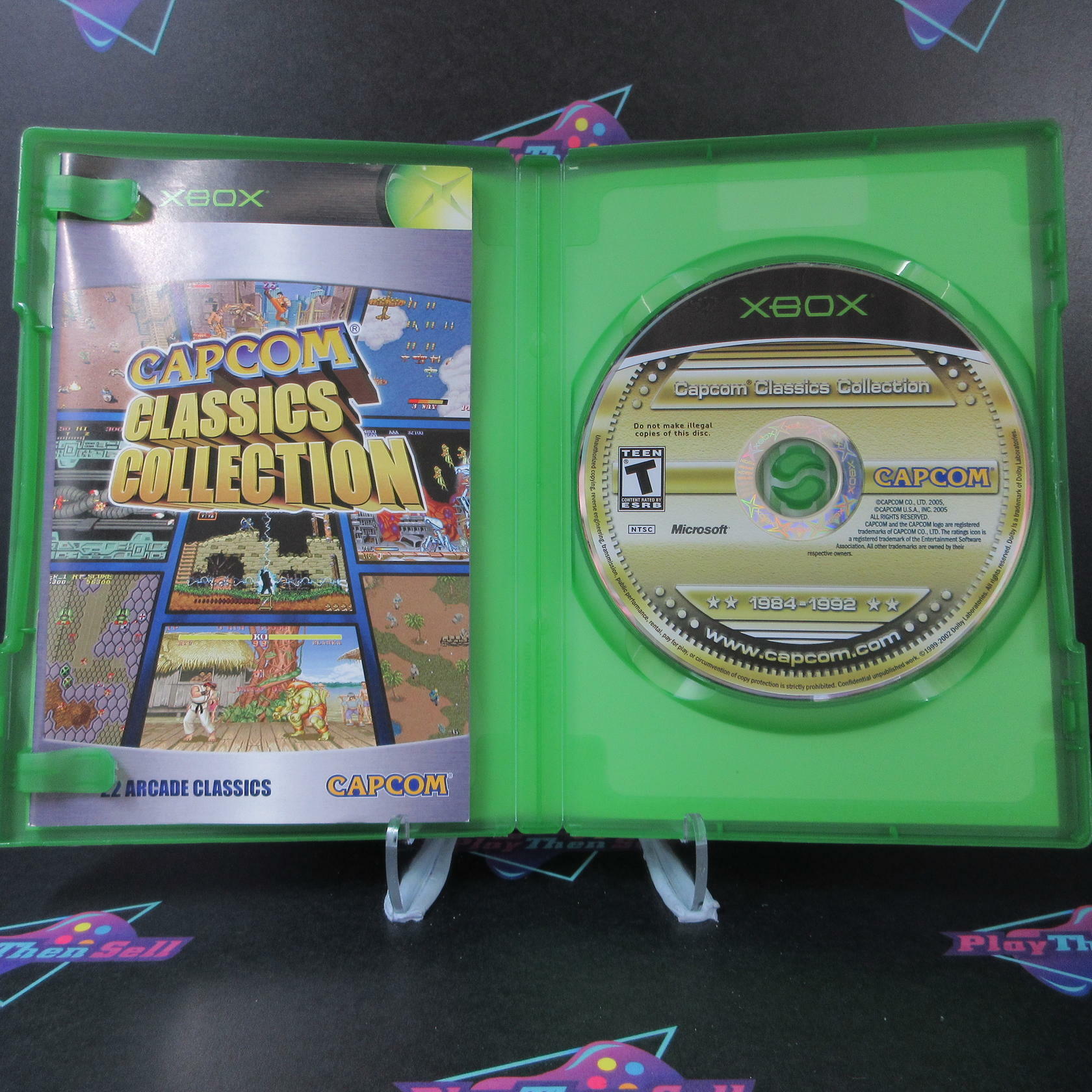 Capcom Classics Collection Vol. 1 Xbox Complete - Excellent
