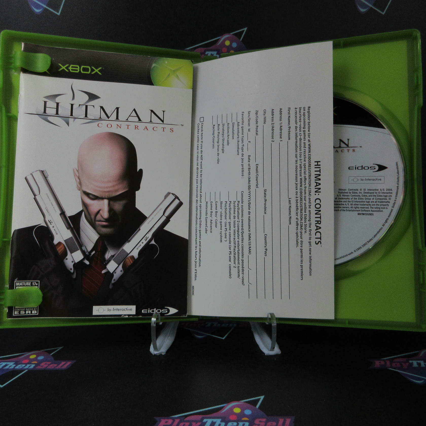Hitman Contracts Xbox + Reg Card Complete - Excellent