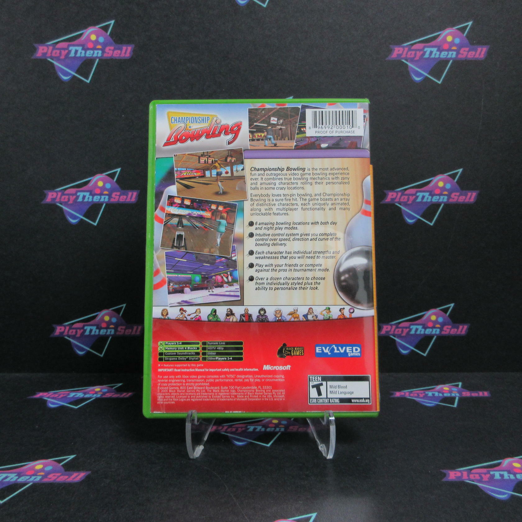 Championship Bowling Xbox Complete - Excellent
