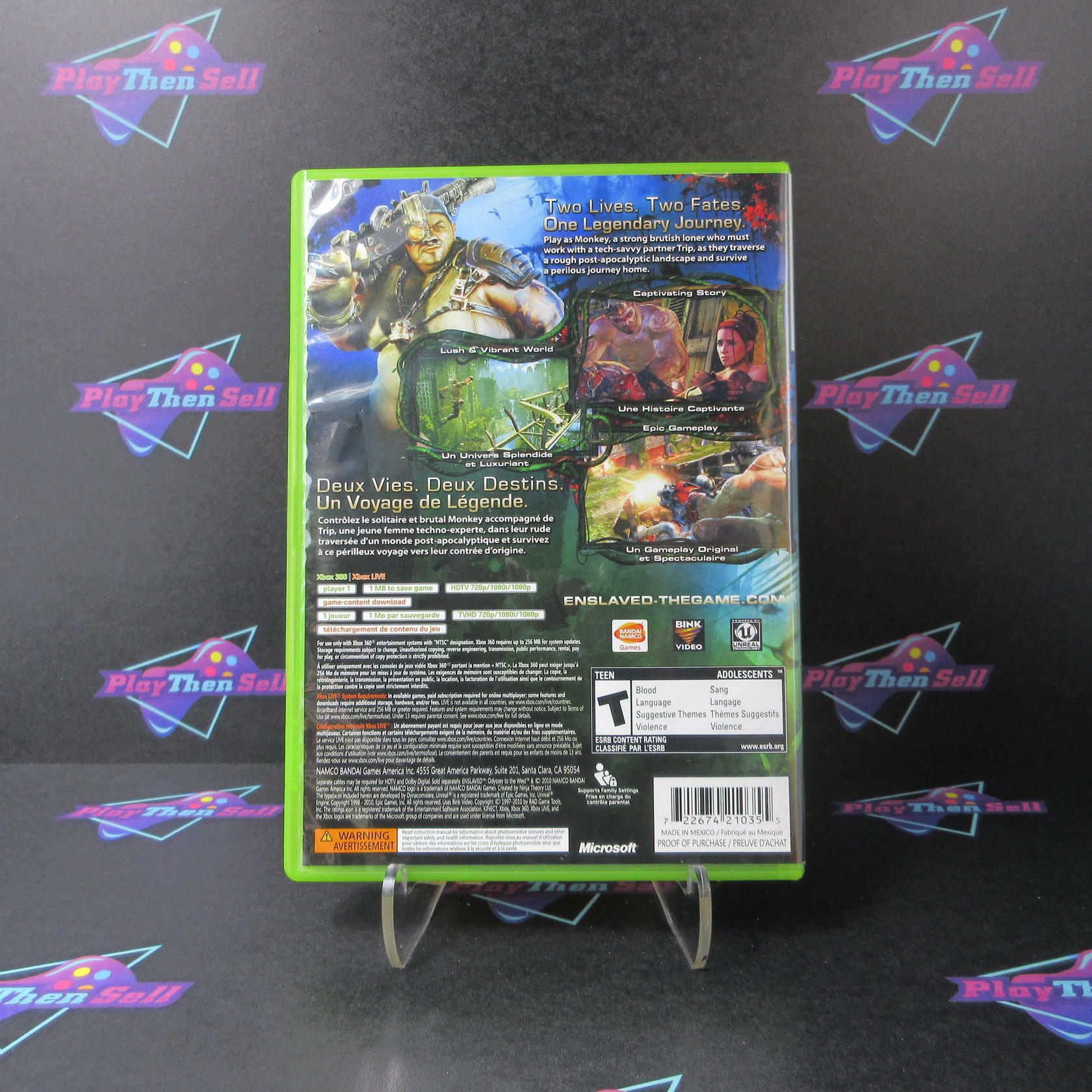 Enslaved Odyssey To The West Xbox 360 Complete - Excellent