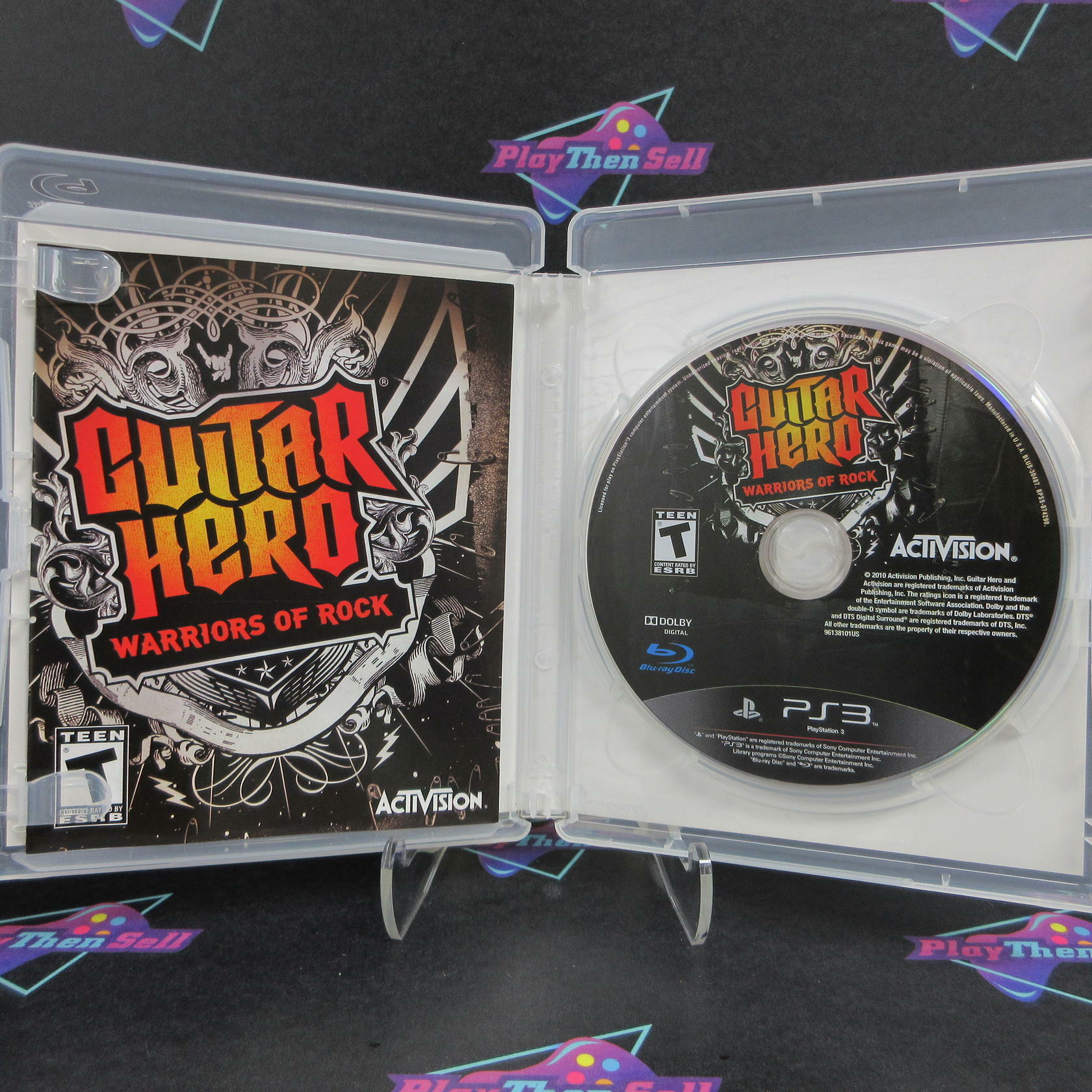 Guitar Hero Warriors of Rock PS3 PlayStation 3 Complete - Excellent