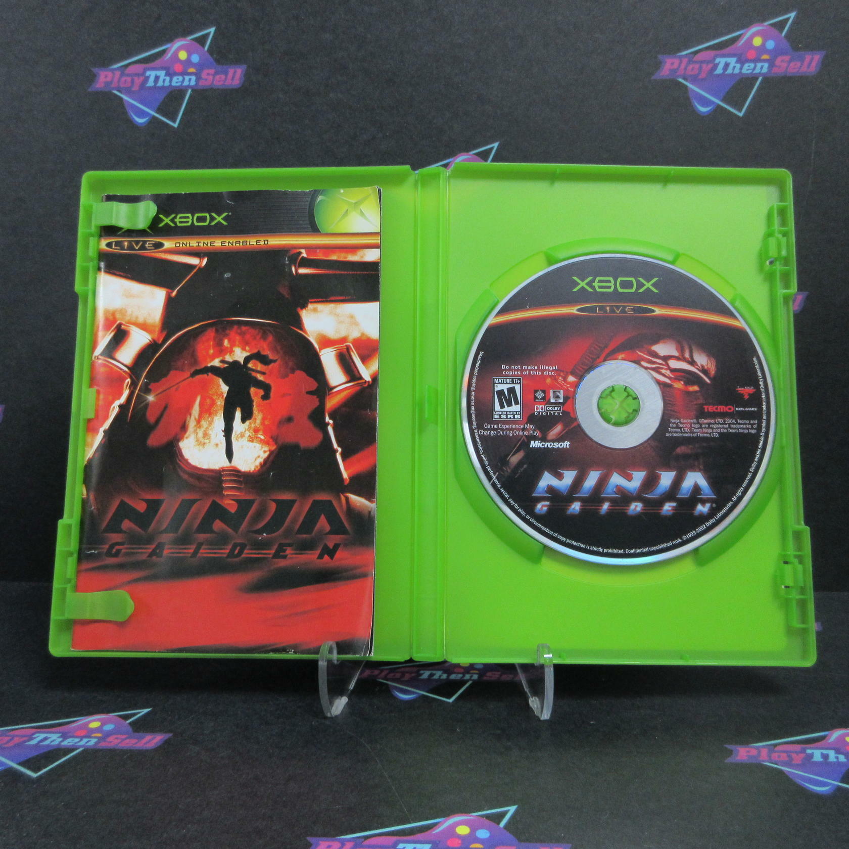 Ninja Gaiden Xbox MD/DD Complete CIB - Very Good
