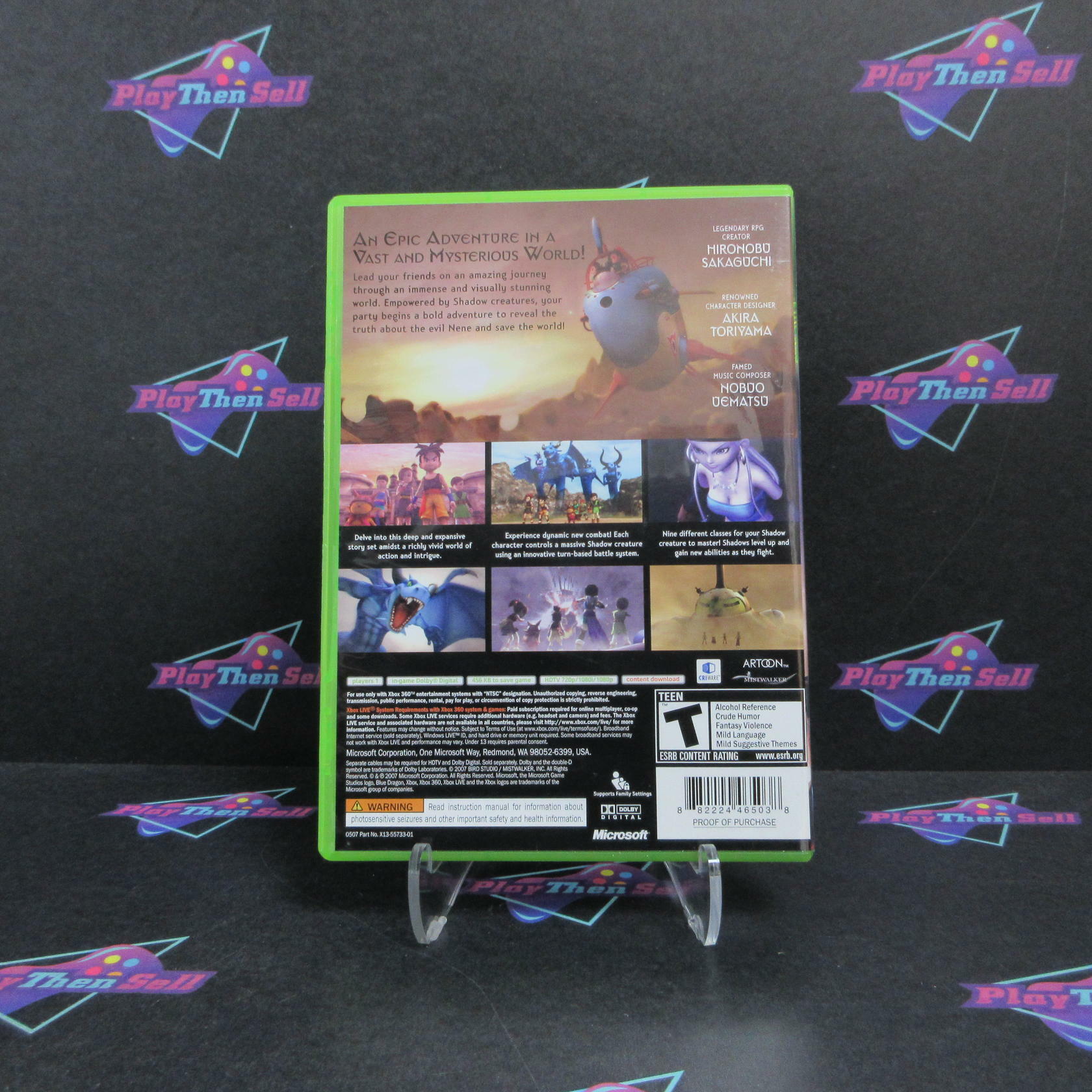 Blue Dragon Xbox 360 Complete - Excellent