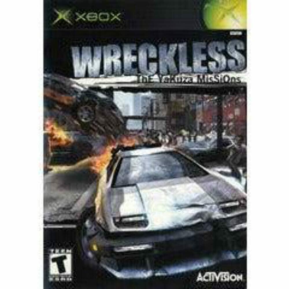 Wreckless The Yakuza Missions Xbox + Reg Card Complete - Excellent
