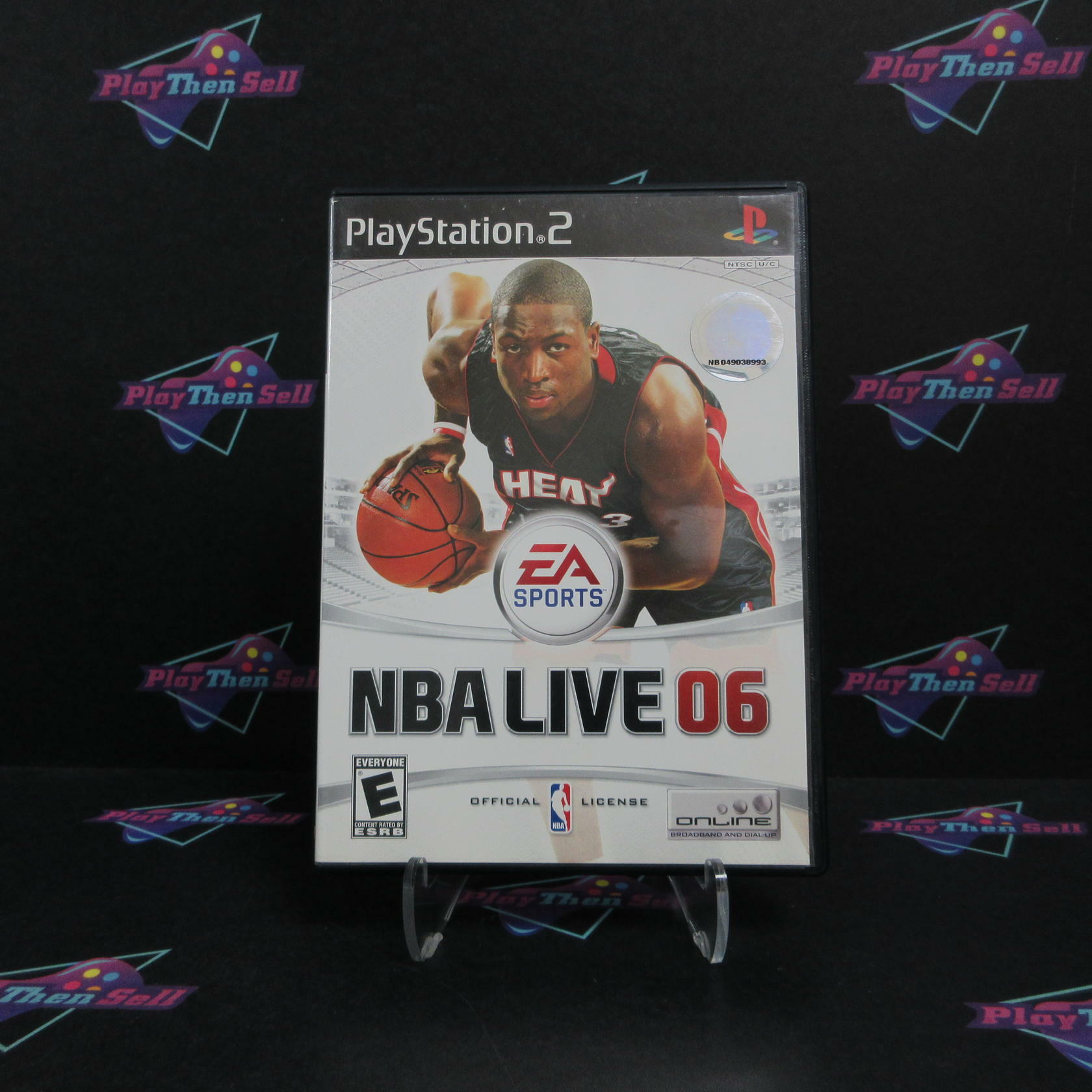 NBA Live 06 PS2 PlayStation 2 MD Complete CIB - Very Good